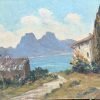 Huile.Paysage Provence