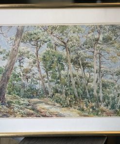 aquarelle du bassin