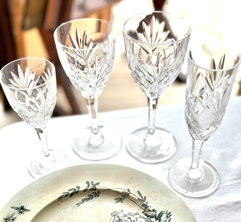 verres-cristal-saint-luois-signé-servive-art-de-la-table-vintage