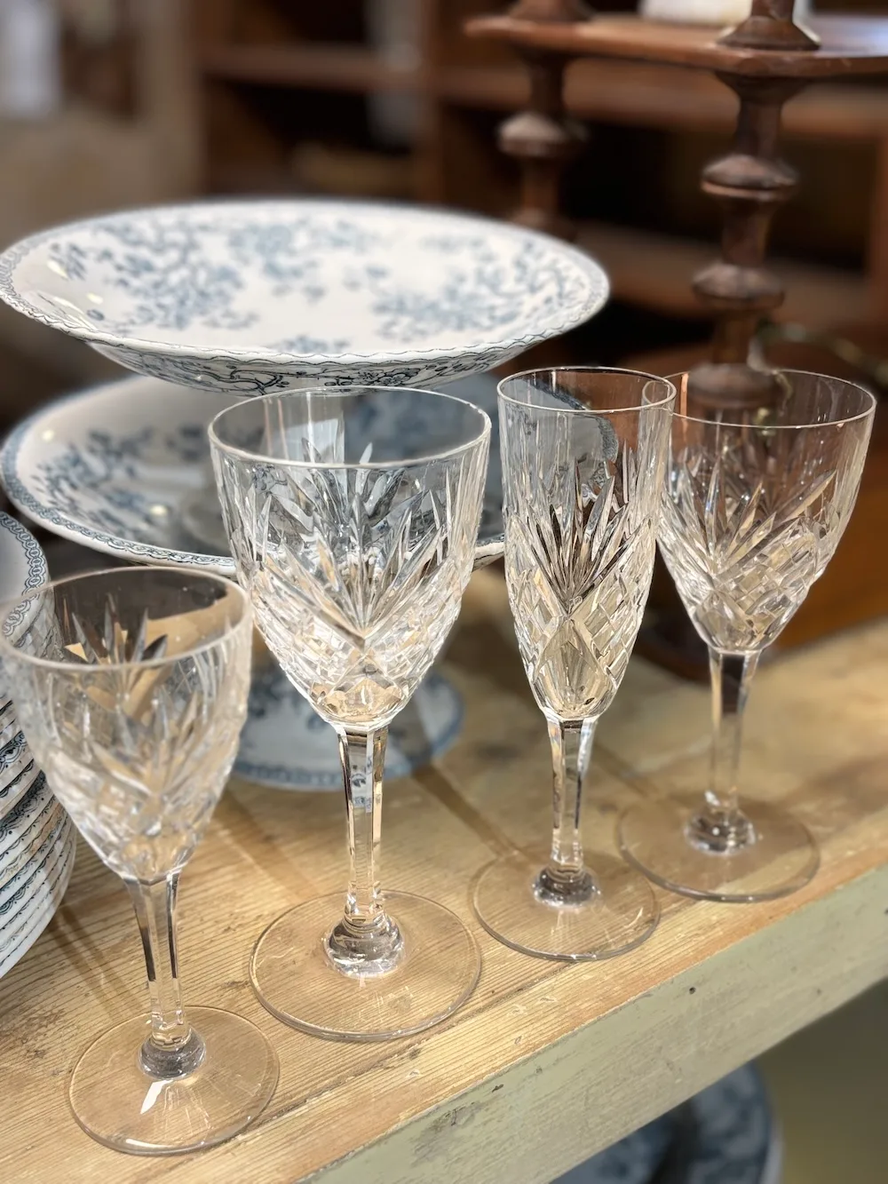 Exceptionnel ! Service verres Saint-Louis