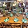 mood-brocante-centre-de-table-19eme-art-de-la-table-decor-floral-table-entrée-vase-art-a-la-francaise