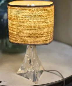 mood-brocante-lampe-à-poser-Daum-cristal-incrusté