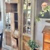 mood-brocante-paire-portes-anciennes-1900-décor-mural-tete-de-lit-cannage-porte-vitrees